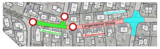 Sanierung der Langensteiner Straße 